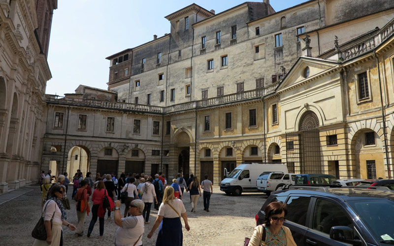Foto vom Stadtrundgang in Mantua