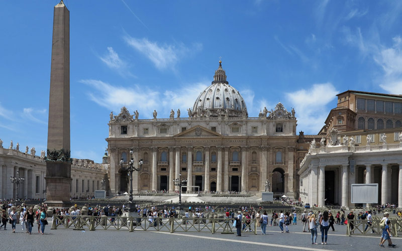 Der Petersdom im Vatikan